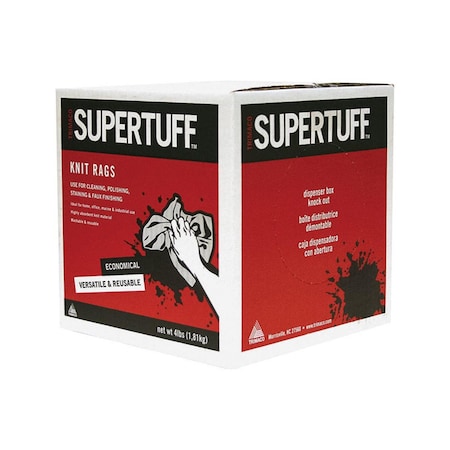 Trimaco 12 x 12 in. Cotton Rags - White 1815554